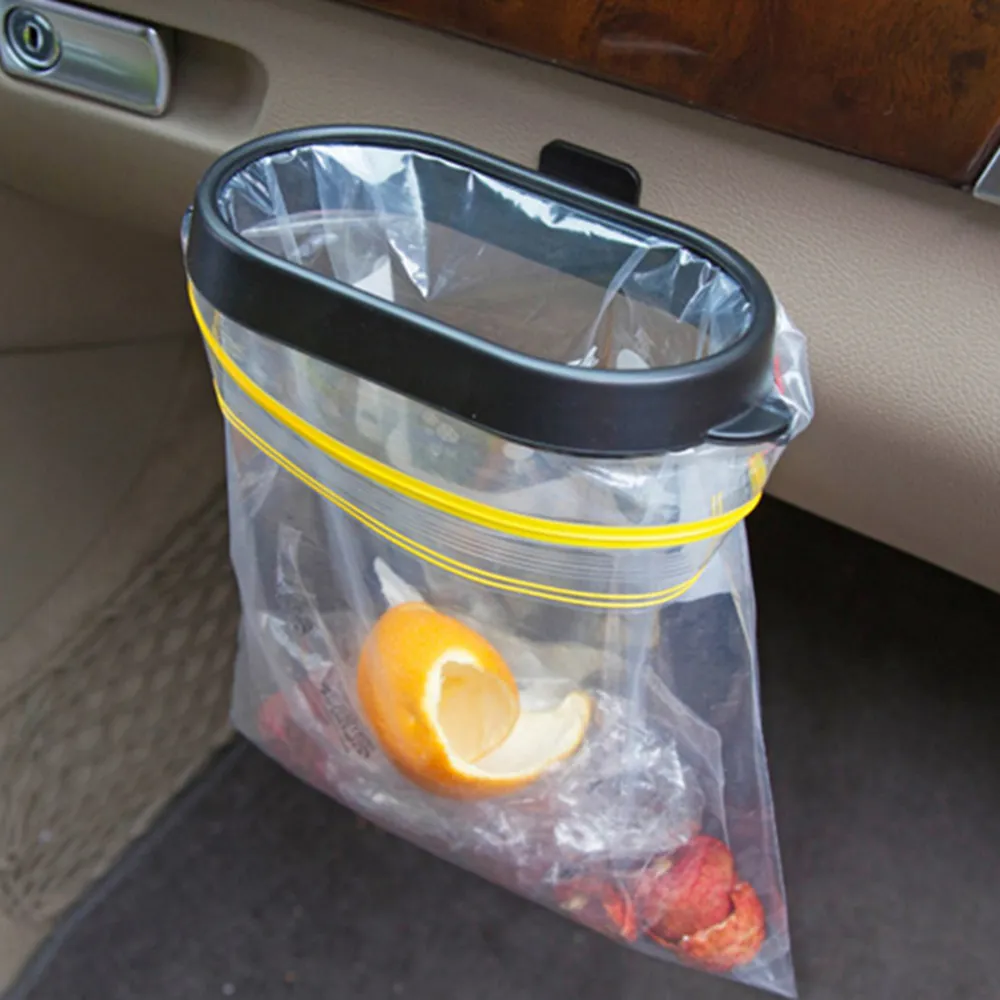 Durable Foldable Car Trash Bin Frame Auto Garbage Bin Auto Rubbish Storage