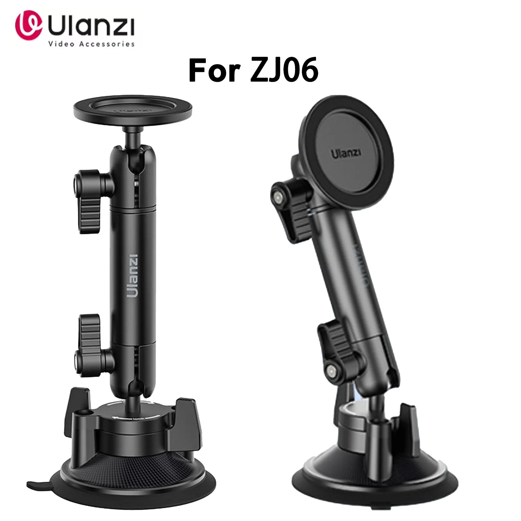 Ulanzi ZJ06 Telescopic Magnetic Suction-Cup Phone Holder